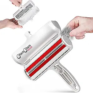 Chom Chom Roller Pet Hair Remover and Reusable Lint Roller - ChomChom Cat and Dog Hair Remover fo... | Amazon (US)