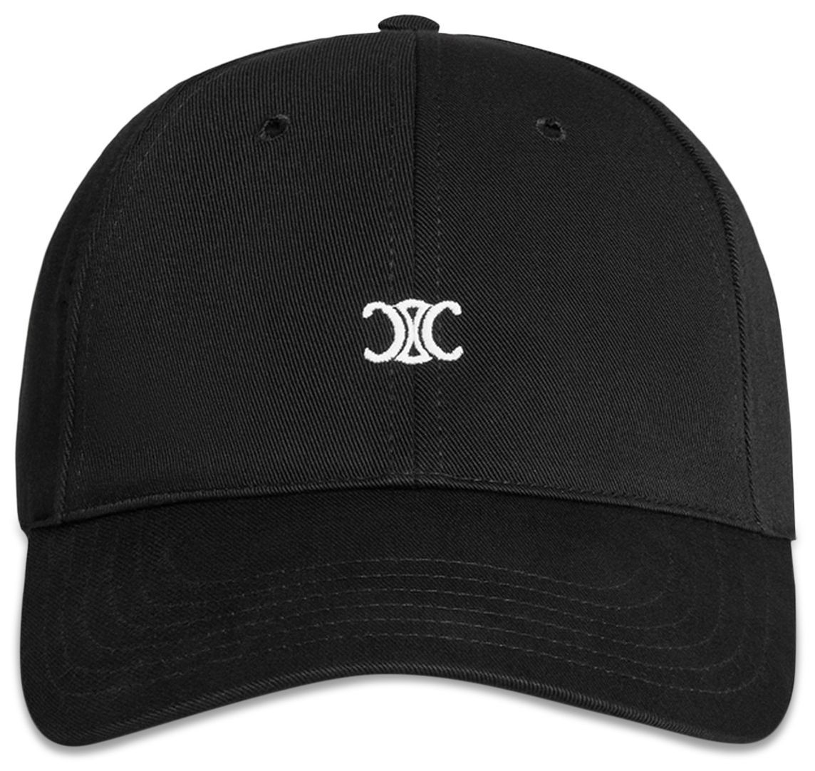 Buy CELINE Triomphe Baseball Cap 'Black/Off White' - AA01C234X 38O | GOAT | GOAT