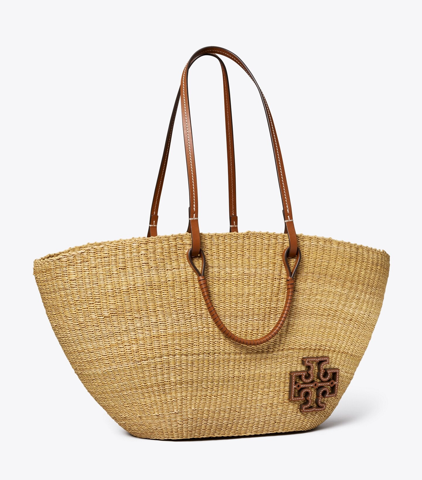 ELLA STRAW BASKET TOTE | Tory Burch (US)