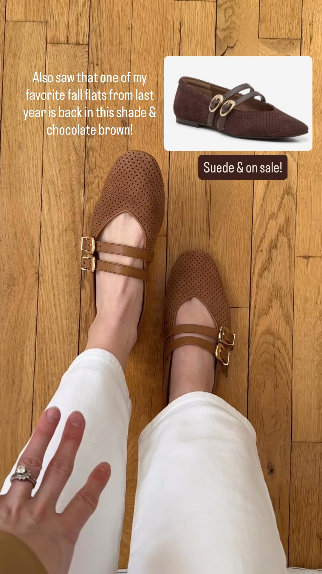 My favorite suede flats from last fall are back! Under $70 and pass the 10k step test. Sized up 1/2

#LTKFindsUnder100 #LTKShoeCrush