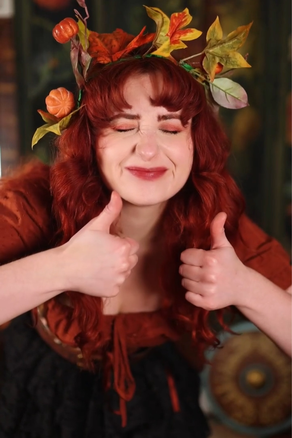 🍂Fall Ren Faire Outfits 🍁 

This is blowing up again on the clock app even though I posted it last year, so I thought I’d bring it over here! (half of it because of the infernal 90 second limit). I have a rapid fire version without the voiceover, should I reupload that as well?? (Has more outfits)

🍁Outfit deets🍂
• Fit 1 •
Dress: Amazon, brand is R Vivimos (in my Amazon storefront)
Skirt: @hellbunnyofficial purchased from @modcloth in 2022
Bodice: @uchronictime 
Belt bag: @leaflingbags 
Belt: Thrifted
Boots: Thrifted, brand is Brecklles but they had no tread so I got rid of them lol 

• Fit 2 •
Top: Ross
Skirt: @thredup 
Bodice: @costureroreal 
Belt bag: @leaflingbags 
Shoes: @drmartensofficial 
Leaf crown: @houseofiveyfloral 

I’m so excited for autumn Renaissance Faires y’all. Those hit different. I will be trying to catch the NorCal Ren Faire again this year!!#LTKFallSale 

#LTKSeasonal #LTKHalloween