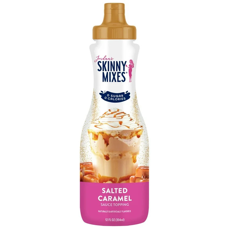 Jordan's Skinny Mixes, Sugar Free Salted Caramel Sauce, 12 oz | Walmart (US)