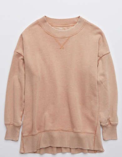 Aerie Good Vibes Oversized Sweatshirt | American Eagle Outfitters (US & CA)