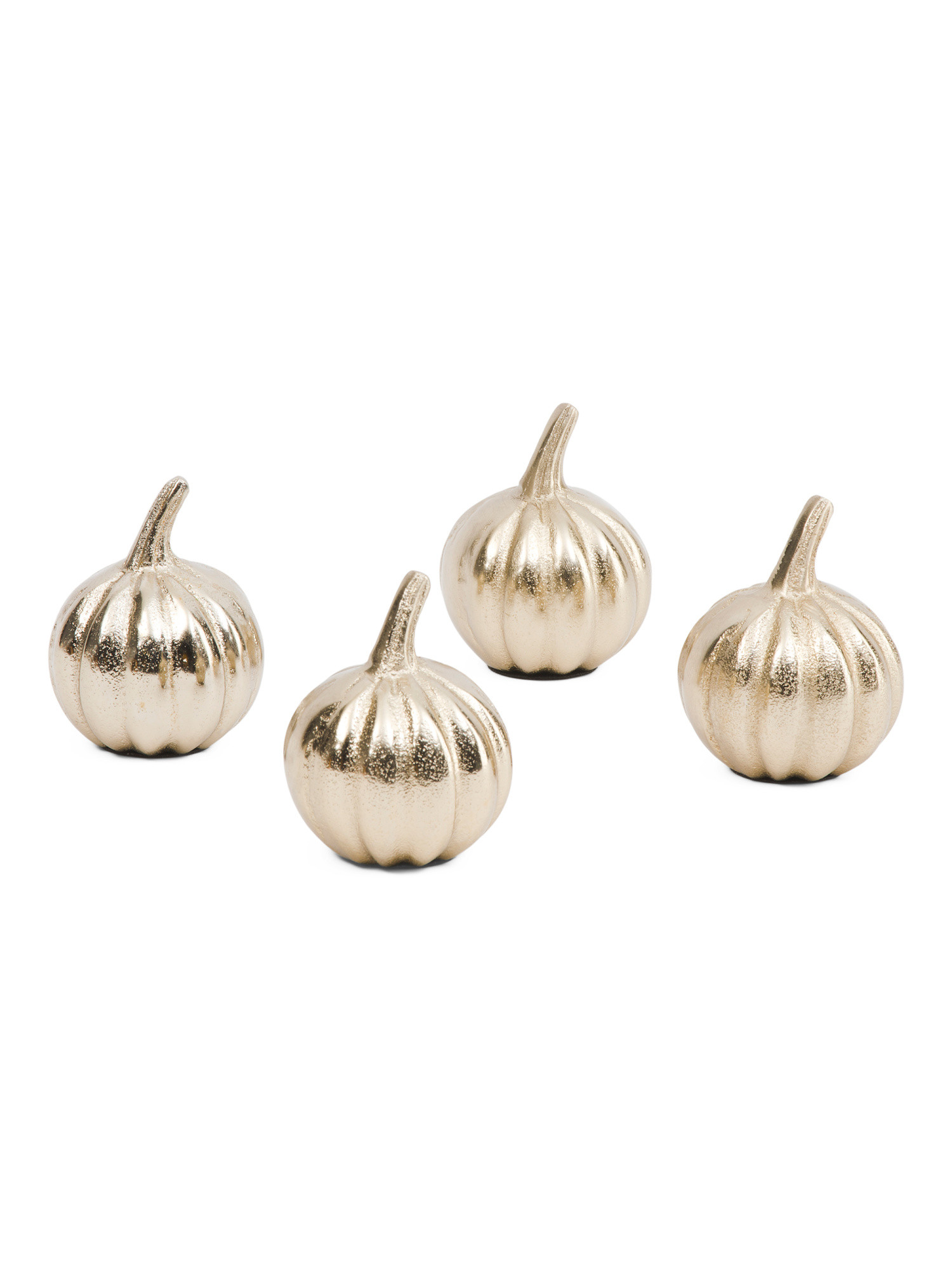 4pk Decorative Metal Pumpkins | TJ Maxx