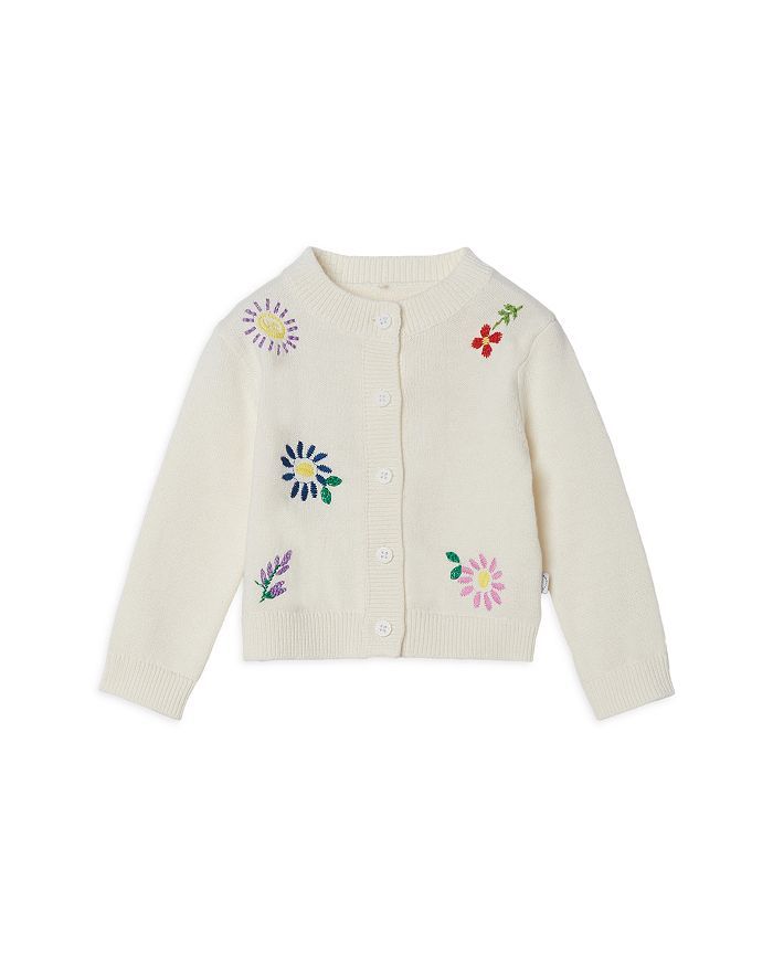 Girls' Floral Embroidered Cardigan - Baby | Bloomingdale's (US)