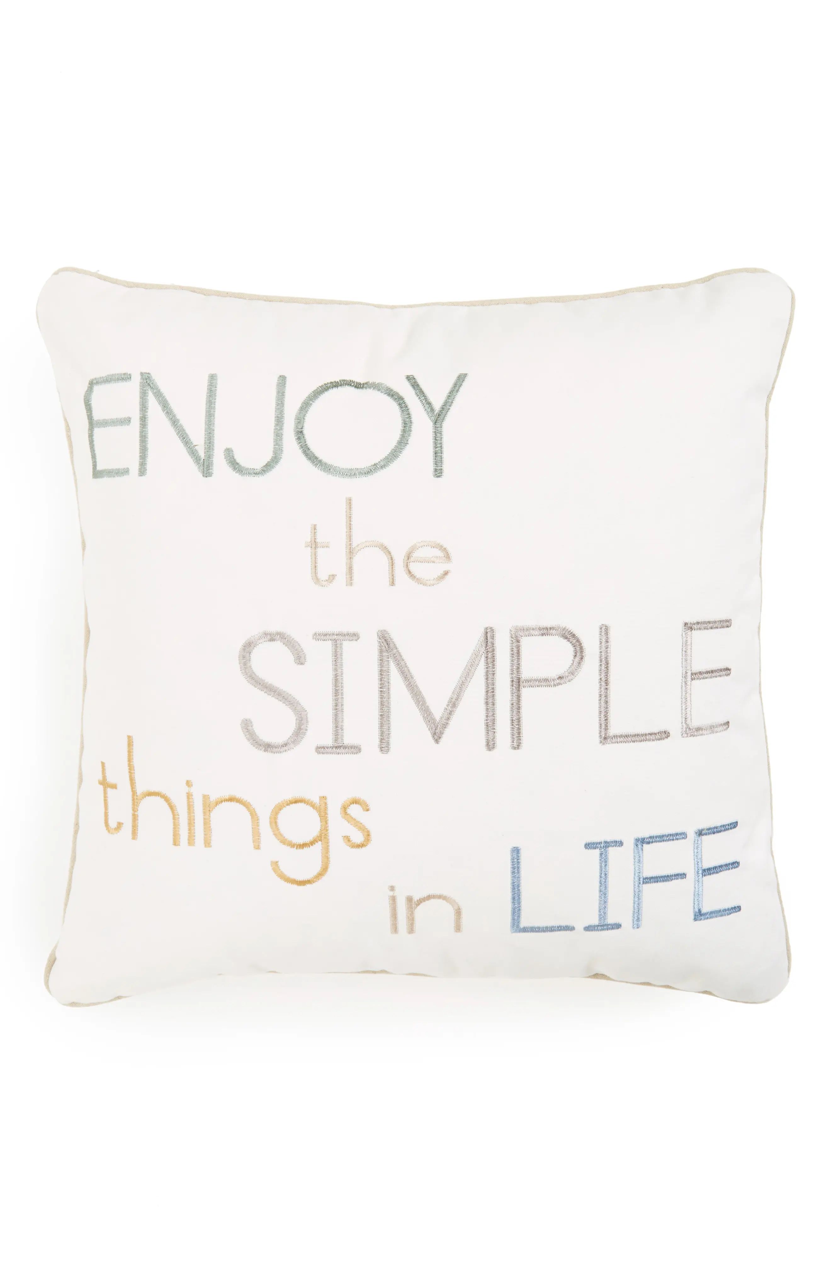 Simple Things Accent Pillow | Nordstrom