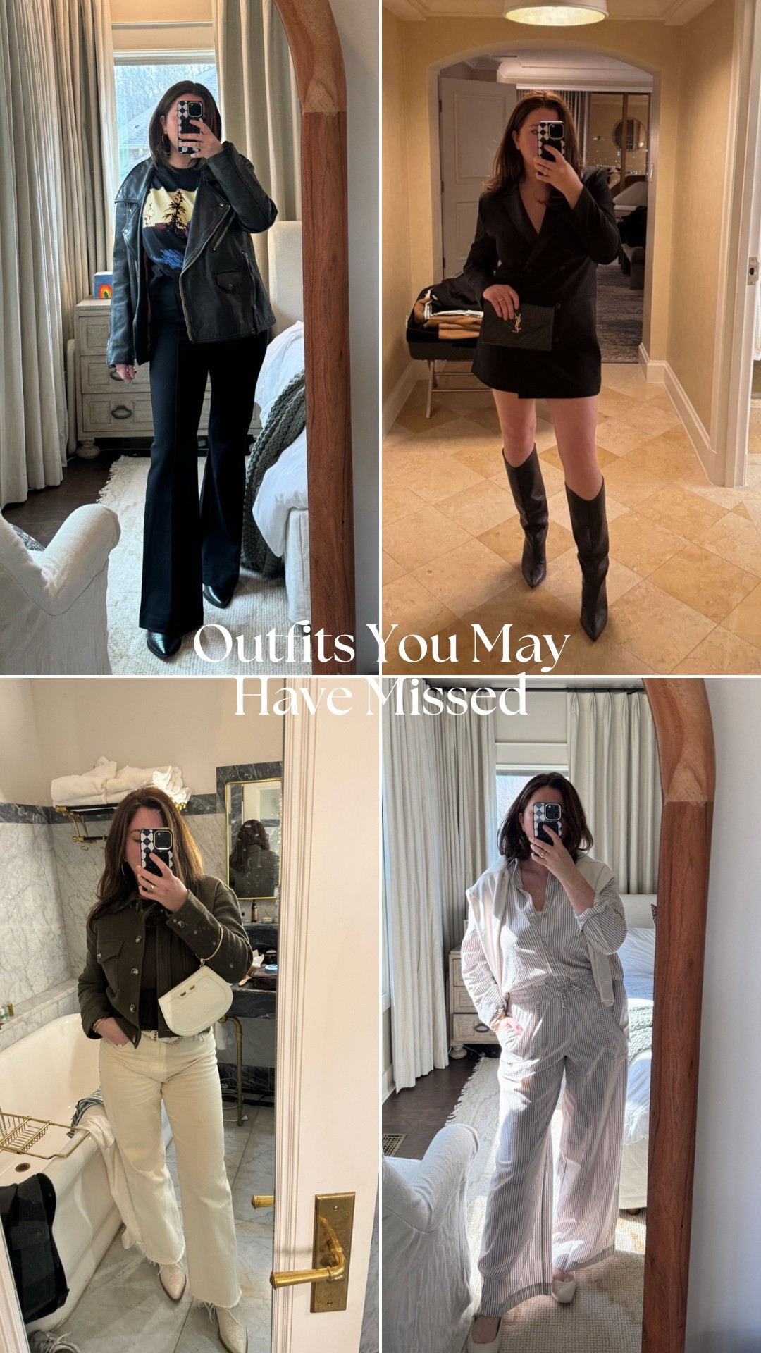 Outfits you may have missed! Date night outfit, jeans, concert outfit.

#LTKItBag #LTKSeasonal #LTKStyleTip