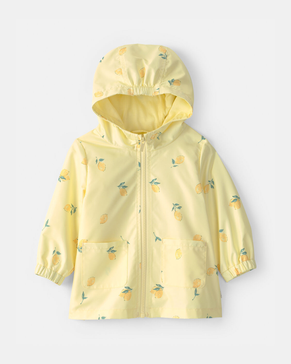 Baby Girl Lemon Raincoat - Yellow | Carter's Inc