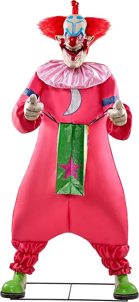Spirit Halloween Killer Klowns from Outer Space 7.2 Ft Slim Animatronic | Officially Licensed | D... | Amazon (US)