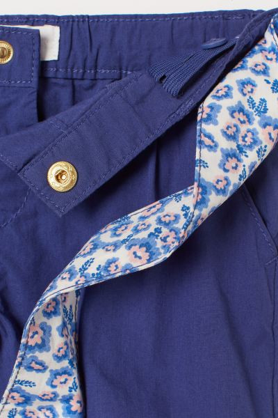 Belted Cotton Shorts | H&M (US + CA)