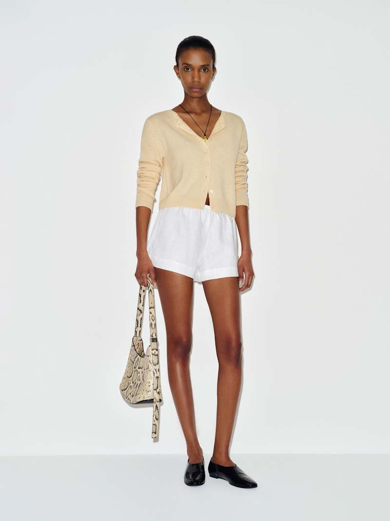 Nora Linen Short | Reformation (Global)