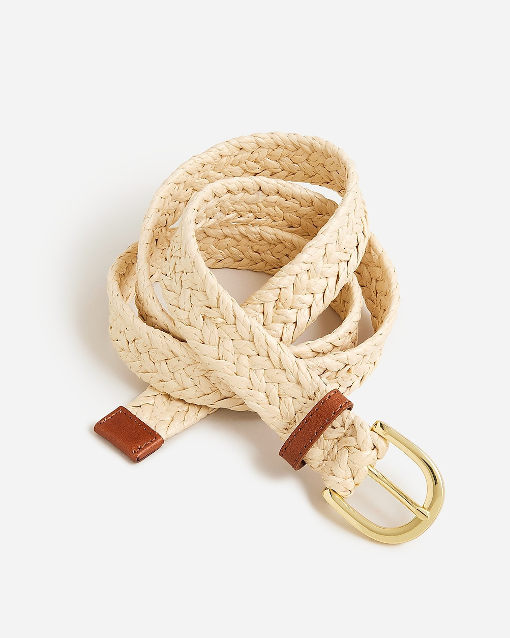 Classic belt in raffia | J. Crew US