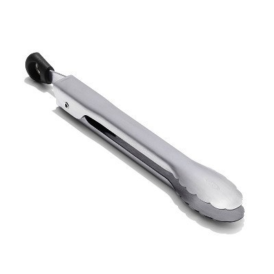 OXO Mini Tongs: Stainless Steel Kitchen Tongs for Cooking & Serving, Small Metal Tongs, Dishwasher-Safe, 8.25" Length | Target