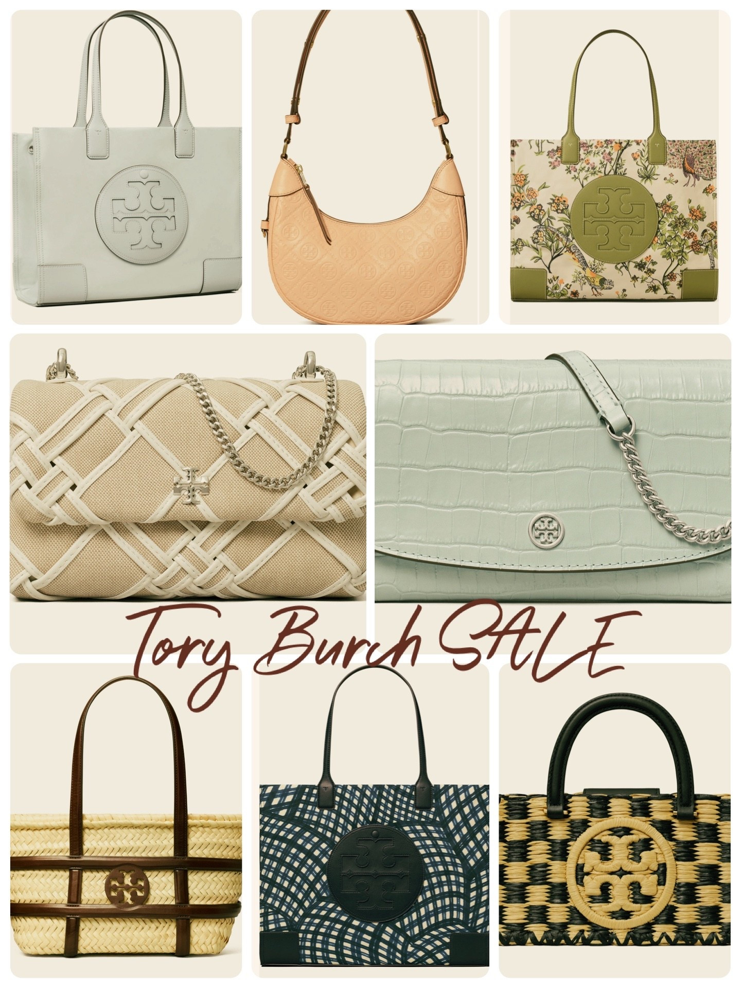 Tory Burch SALE! Beautiful totes, handbags & crossbody bags on sale! I love a good deal on designer bags! Tory Burch has quality & style! Designer bags make fabulous Christmas gifts!

gift guide, holiday gifts, gifts for her, mom style, designer totes, ltkover40, over 40

#LTKHoliday #LTKItBag #LTKGiftGuide