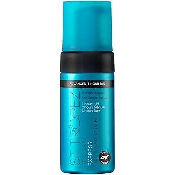 St.Tropez Self Tan Express Mousse, Fast Acting Fake Tan, Develops in 1-3 Hours, Streak-Free Finis... | Amazon (UK)