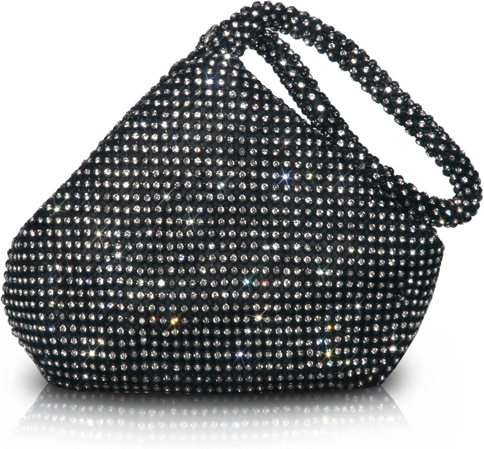 AOYUNHUI Hand Bags Purses for Women Rhinestone Bag Clutch Purses Party Wedding | Amazon (US)