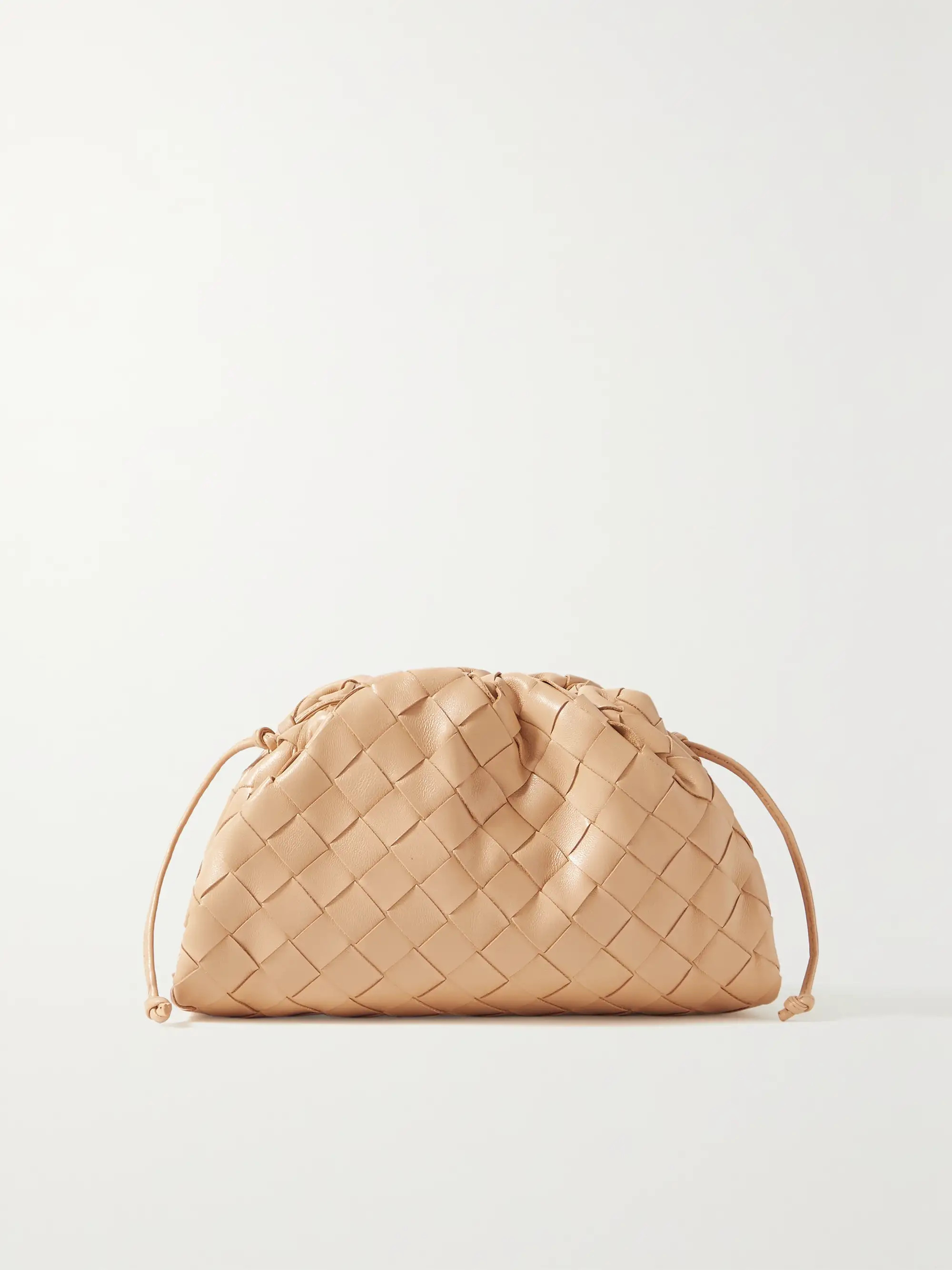 The Pouch small intrecciato leather clutch | NET-A-PORTER APAC
