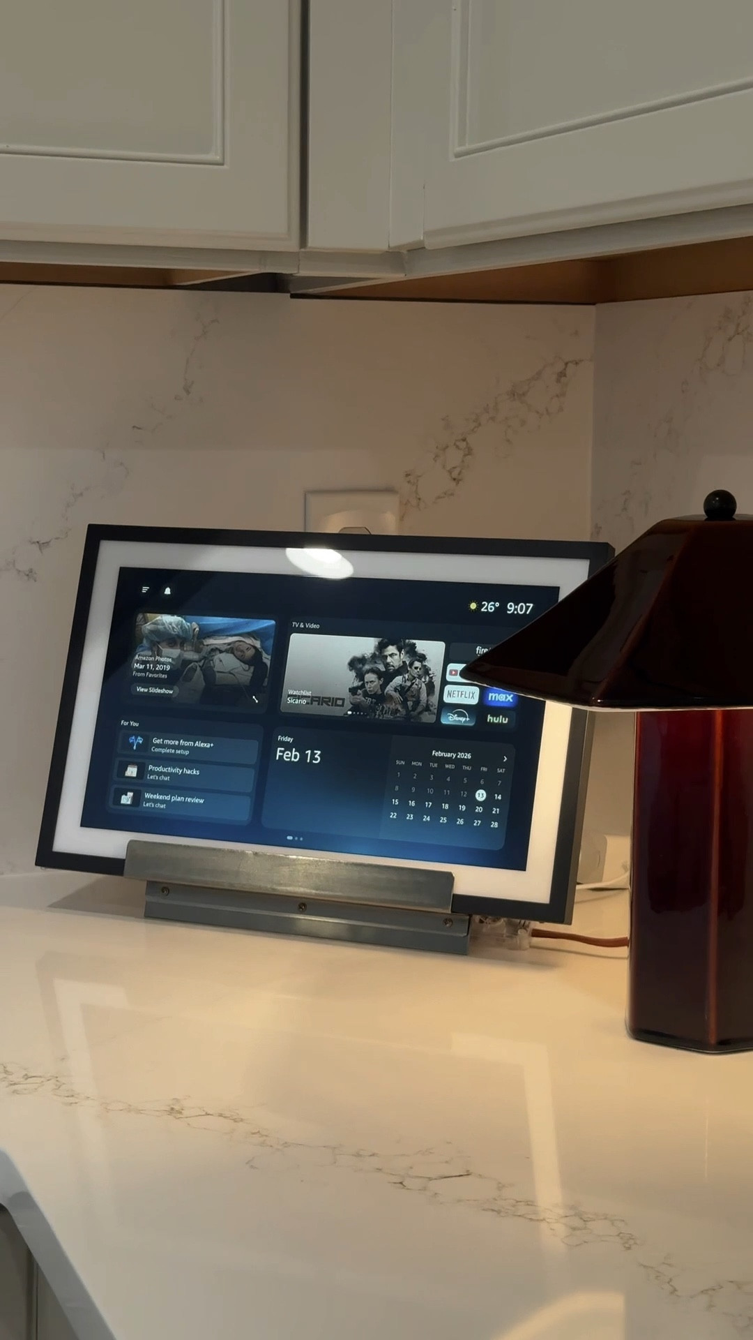 Amazon echo, kitchen decor, kitchen counter decor, kitchen tv

#LTKHome