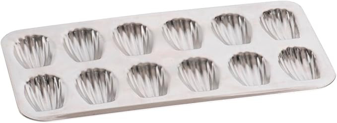Gobel 12 Count Heavy Tinned Steel Madeleine Sheet Pan, Made in France | Amazon (US)