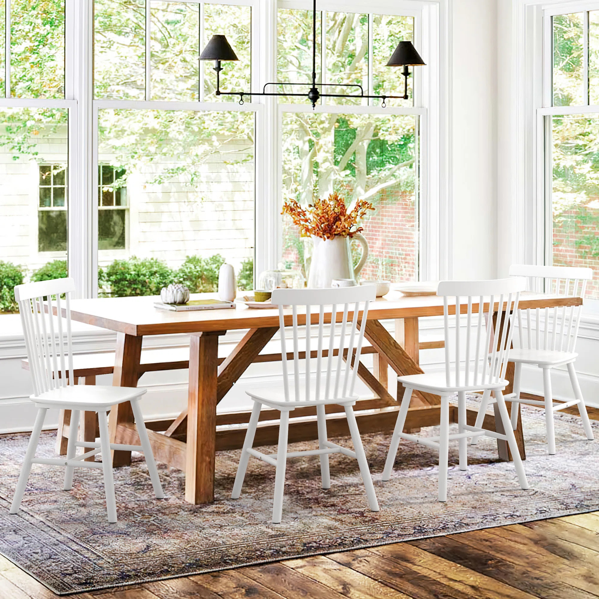 Chesley Solid Wood Side Chair (Set of 4) | Wayfair North America