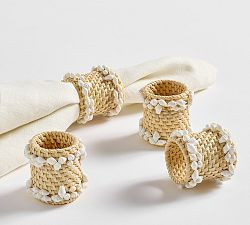 Tava Shell Napkin Ring | Pottery Barn (US)