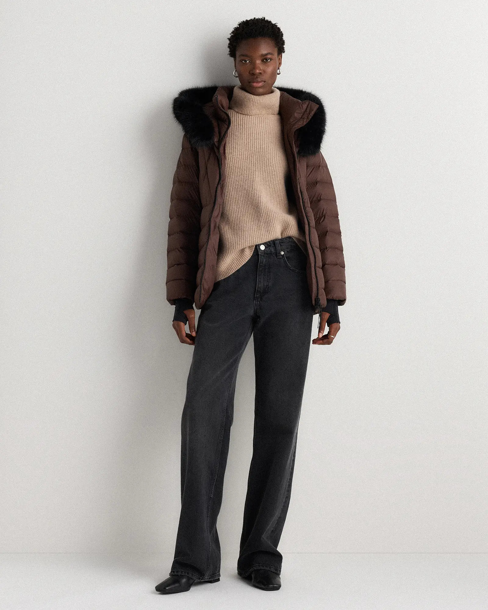 Responsible Down Belted Puffer Coat | Quince