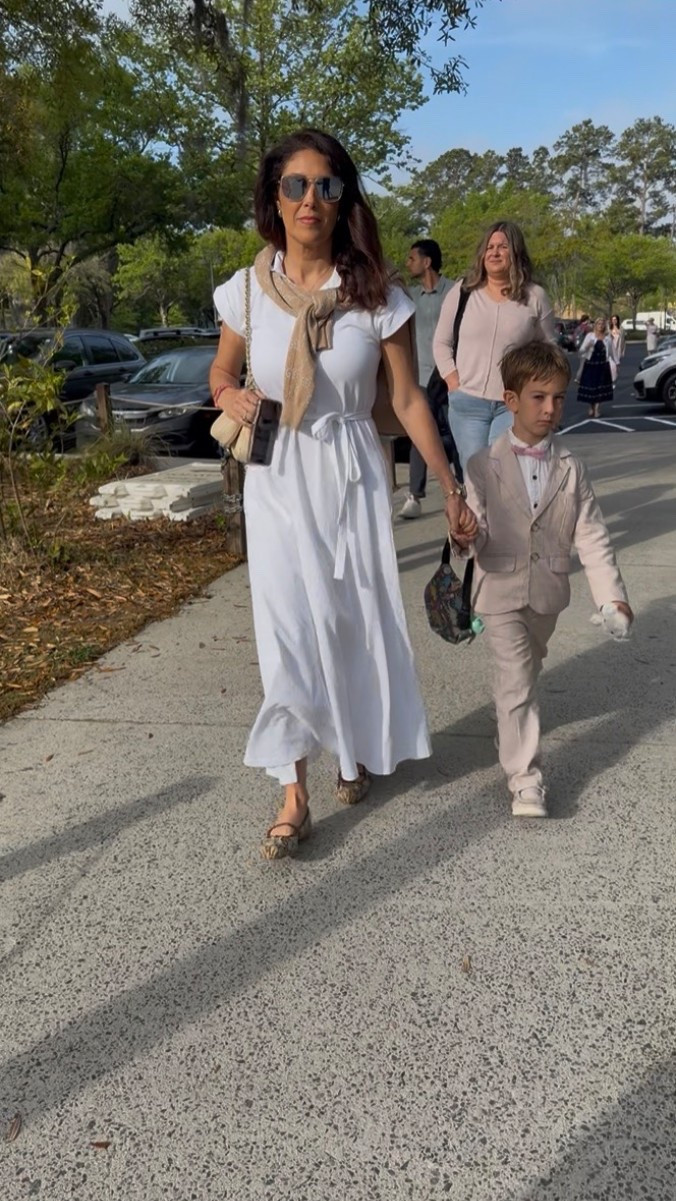 This new La Ligne dress is my go to for summer. 
White cotton dress | summer dress | spring outfits 2026 | la ligne | vacation outfits beach | country concert outfits | graduation dresses | date night outfits | spring dresses | summer outfits | business casual | Hollietadams 

#LTKMothersDay #LTKmomlife #LTKWorkwear