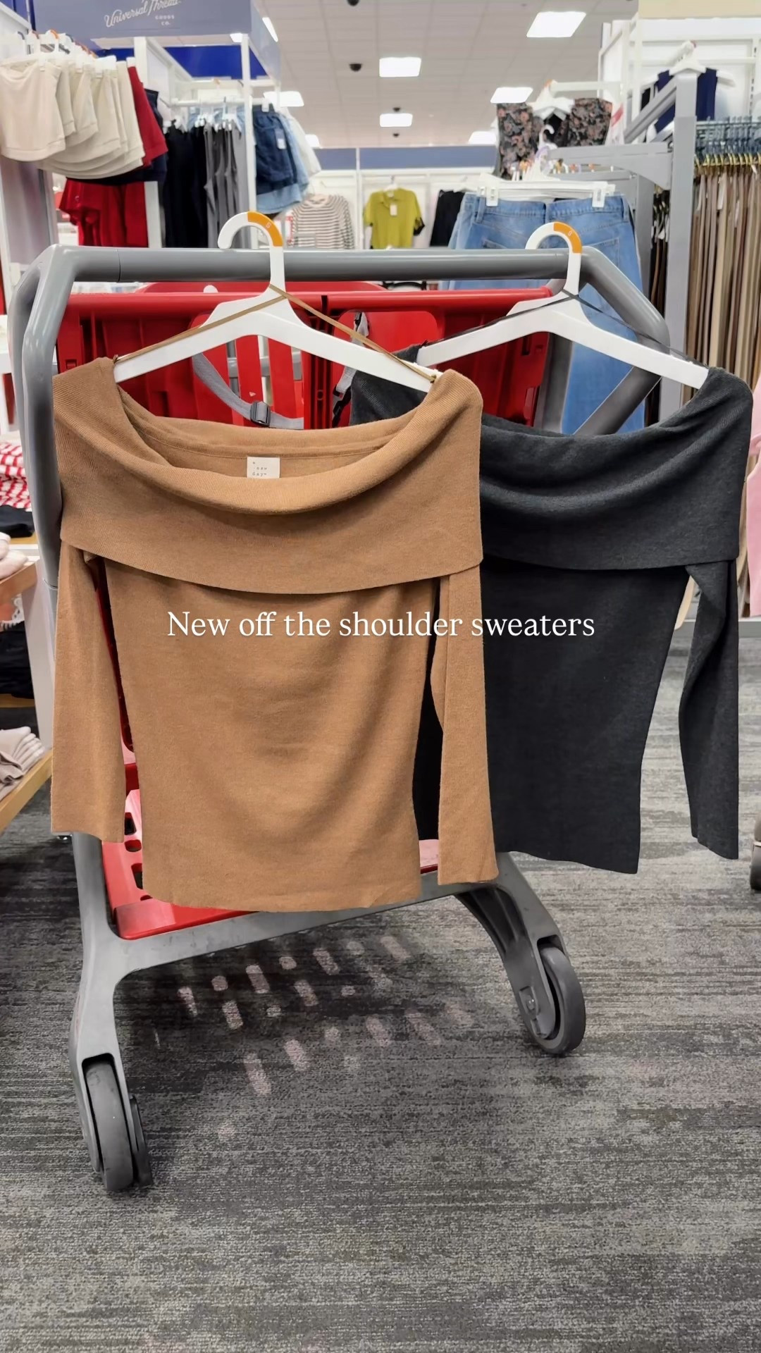 New off the shoulder sweaters at Target

#LTKStyleTip #LTKFindsUnder50 #LTKFindsUnder100