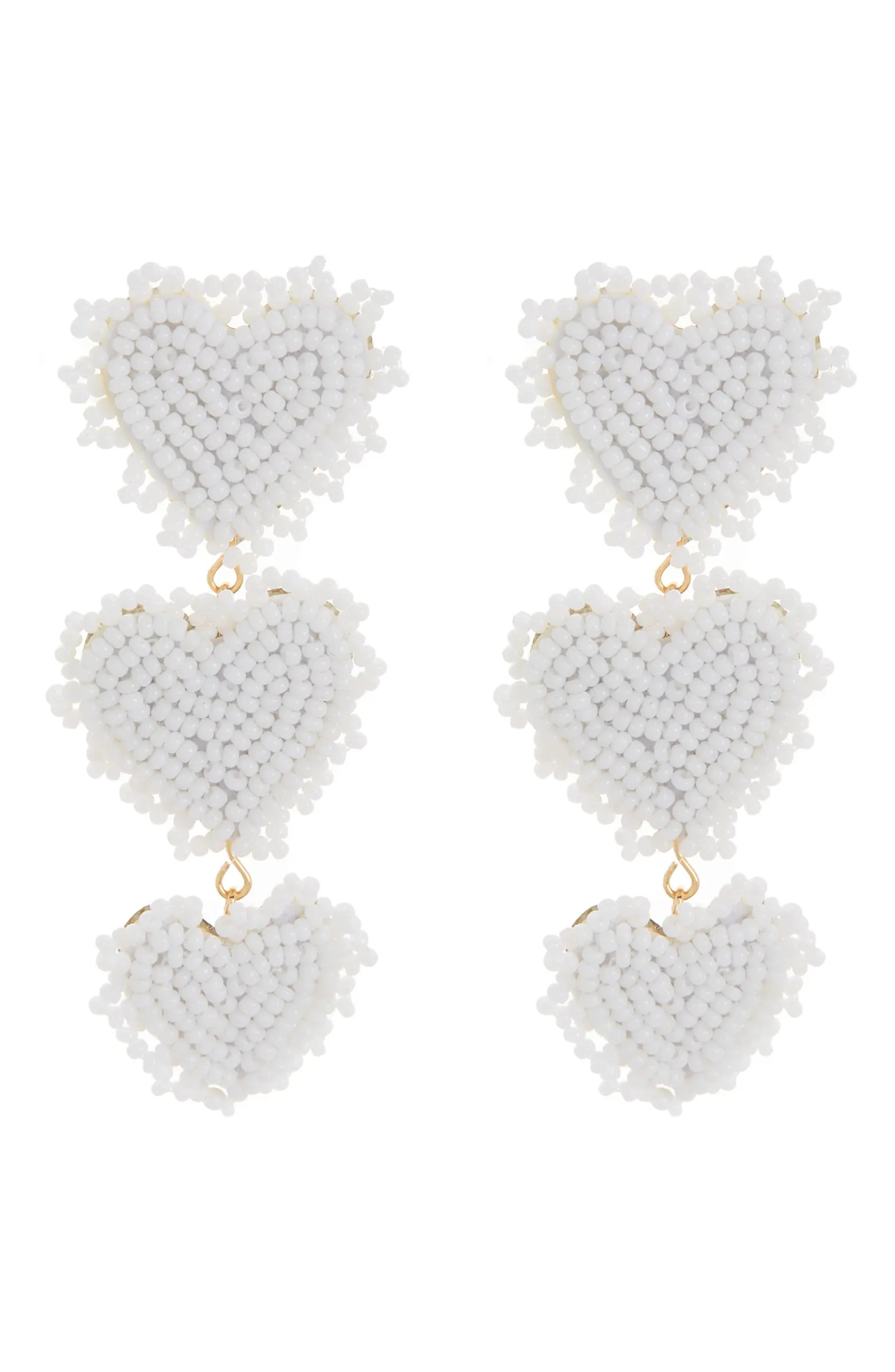 BaubleBar Americana Heart Drop Earrings | Nordstromrack | Nordstrom Rack