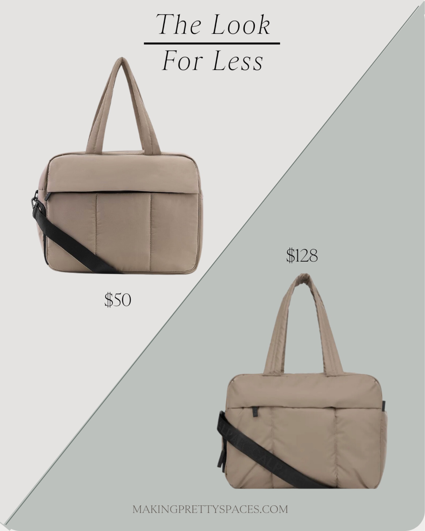 Carpak duffel bag, weekender, travel, vacation, airport style, luggage, look for less, splurge vs save, chic travel, neutral bag, airport must have, travel must have 

#LTKSeasonal #LTKfindsunder100 #LTKtravel