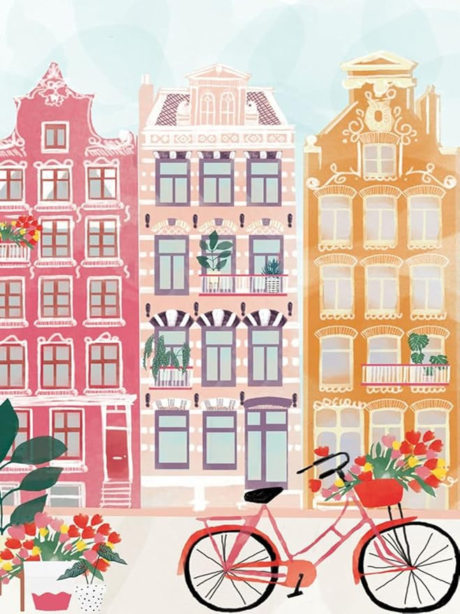 LIULIMI DIY 5D World Landscape Diamond Painting Kit, Diamond Art Kit, Round Diamond Art Full Diam... | Amazon (US)