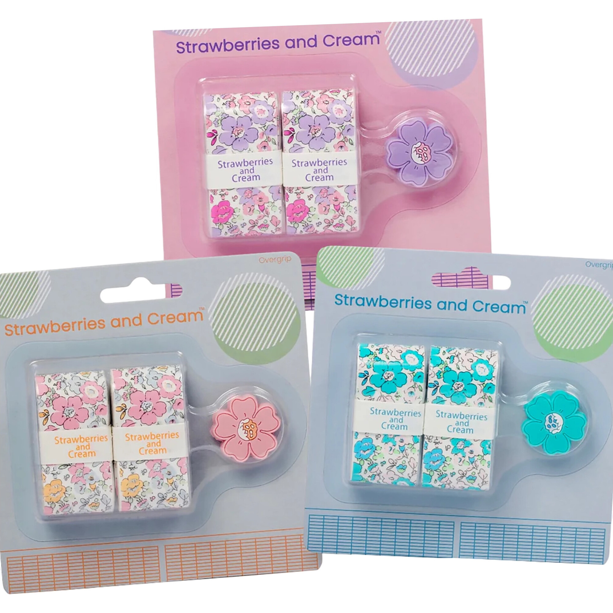 Tennis Overgrip and Dampener Set, Anneliese Trio | Maisonette