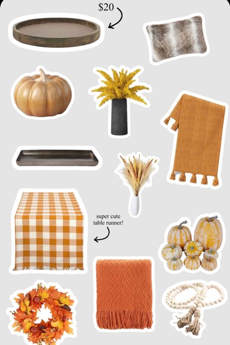 Fall favourites to make your home cozy! 

#LTKhome #LTKSeasonal #LTKunder50