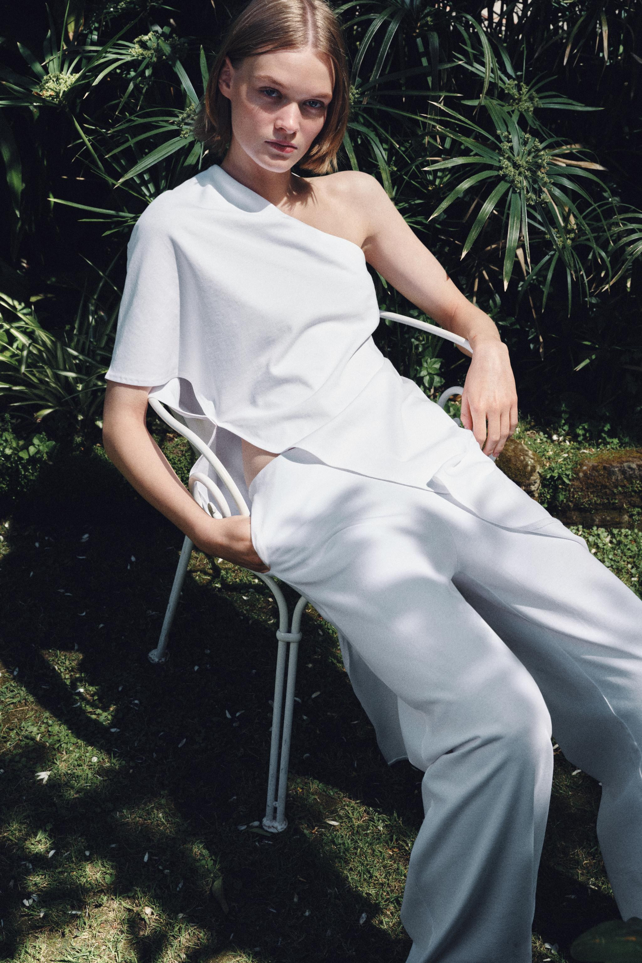 ASYMMETRIC LONG TOP | Zara US