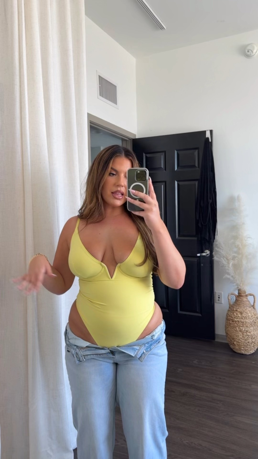 This shapewear bodysuit from Amazon is a staple in my closet and is on Sale now! Wearing my reg L 🌟

#LTKMidsize #LTKSaleAlert