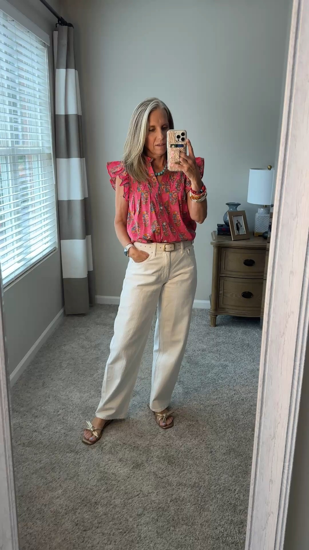 Use code COAST15 
Wearing XS top and 26 jeans. One of my all time favorite styles of tops and these jeans are a GREAT midrise

#LTKgrwm #LTKOver40 #LTKdayinmylife