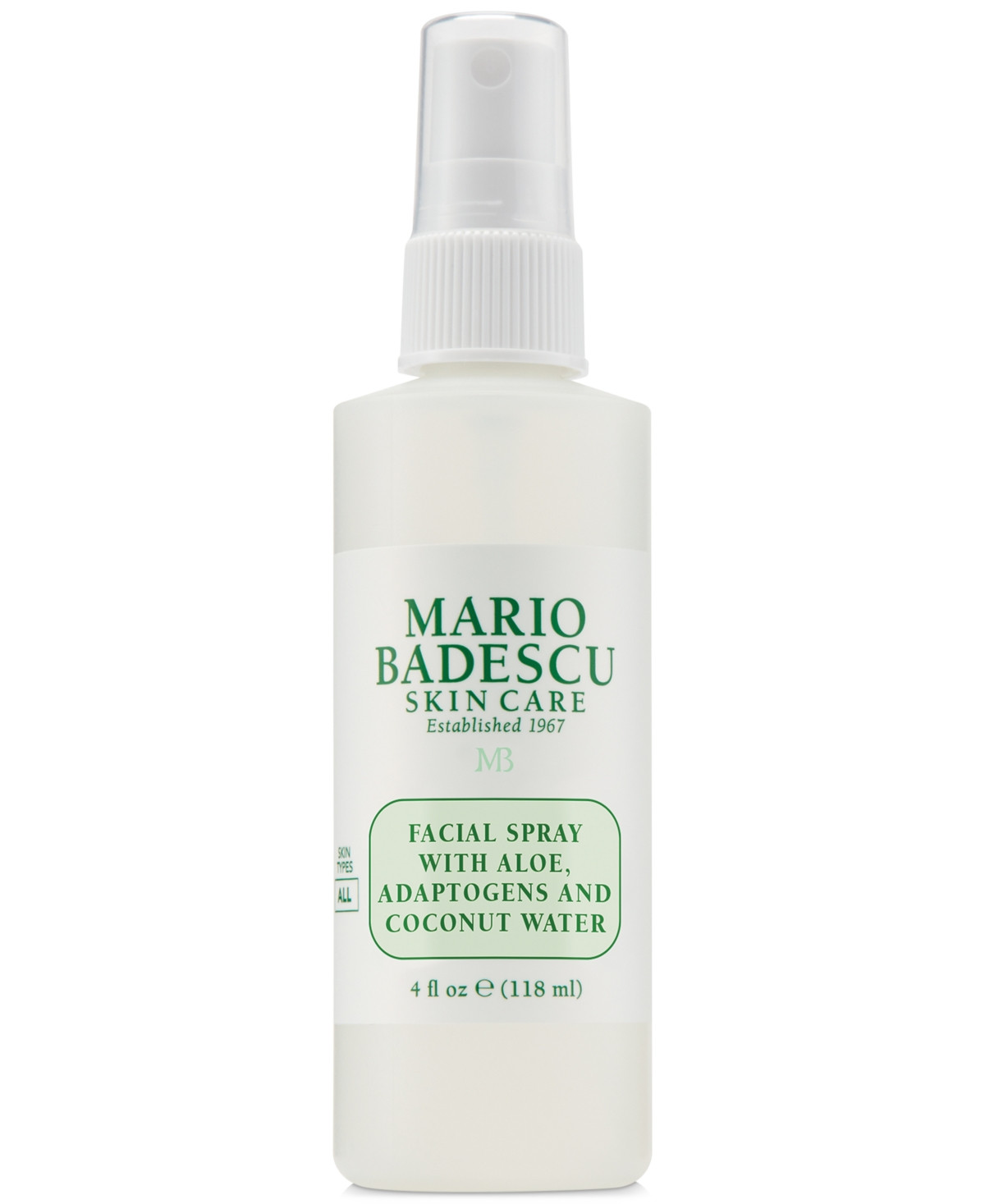Mario Badescu Facial Spray With Aloe, Adaptogens & Coconut Water, 4-oz. | Macys (US)