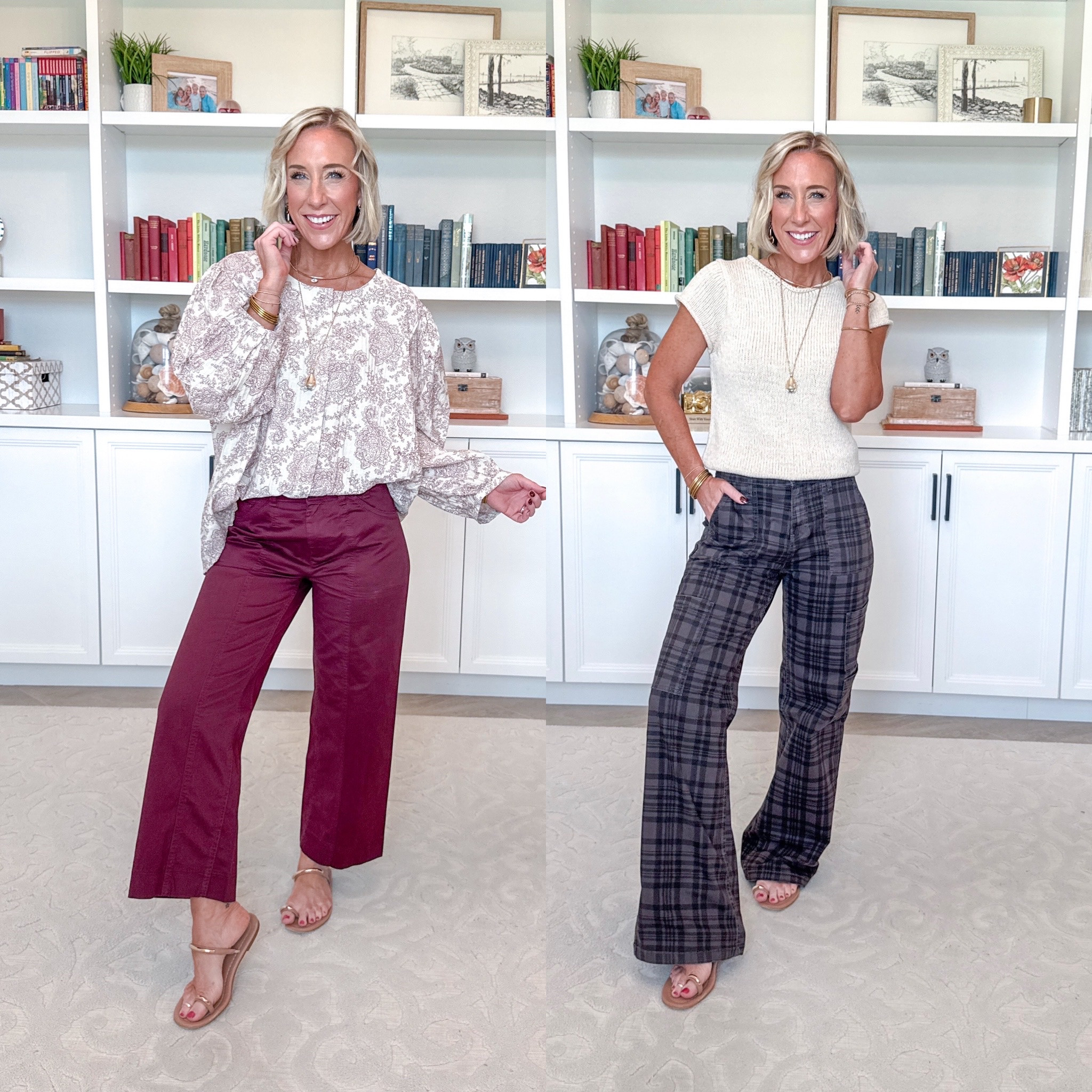 Walmart - fun new arrivals. Wide Leg Utility Pant - size 0. $26.98. 2 colors.  Blouse w/ 3/4-Length Puff Sleeves - size XXXL (accidentally ordered the wrong size). $19.98. 6 colors. Wide Leg Cargo Pants - size XS, Regular. $16.98. 11 colors. * Pullover Rollneck Lightweight Sweater w/ Short Sleeves - size XS. $18.98. 5 colors.

#LTKSeasonal #LTKOver40 #LTKPetite