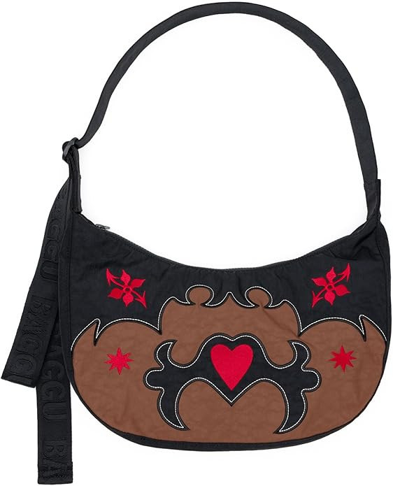 BAGGU Medium Nylon Crescent Bag | Amazon (US)