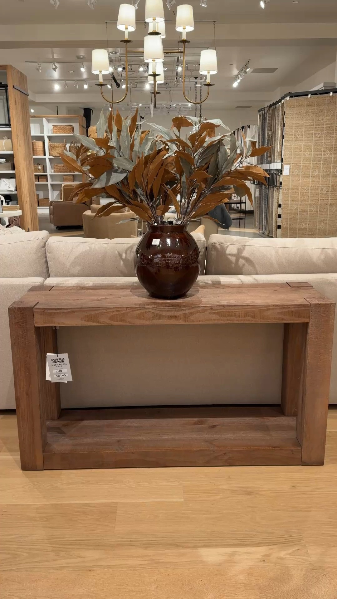 The Pottery Barn Rockport Console Table is the kind of piece that brings instant warmth and character to a home. 🏠 I love the natural beauty of the reclaimed wood and the rich Cocoa Brown finish shown here! 🤎 A beautiful accent for an entryway, behind a sofa, or styled along a hallway. Also available in other finishes. 🙌🏻 @Pottery Barn #consoletable #homedecor #rusticwood

#LTKHome #LTKSaleAlert
