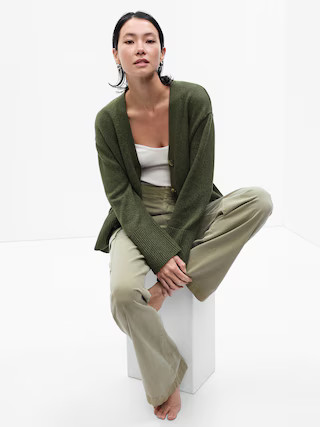 24/7 Split-Hem Cardigan | Gap (US)