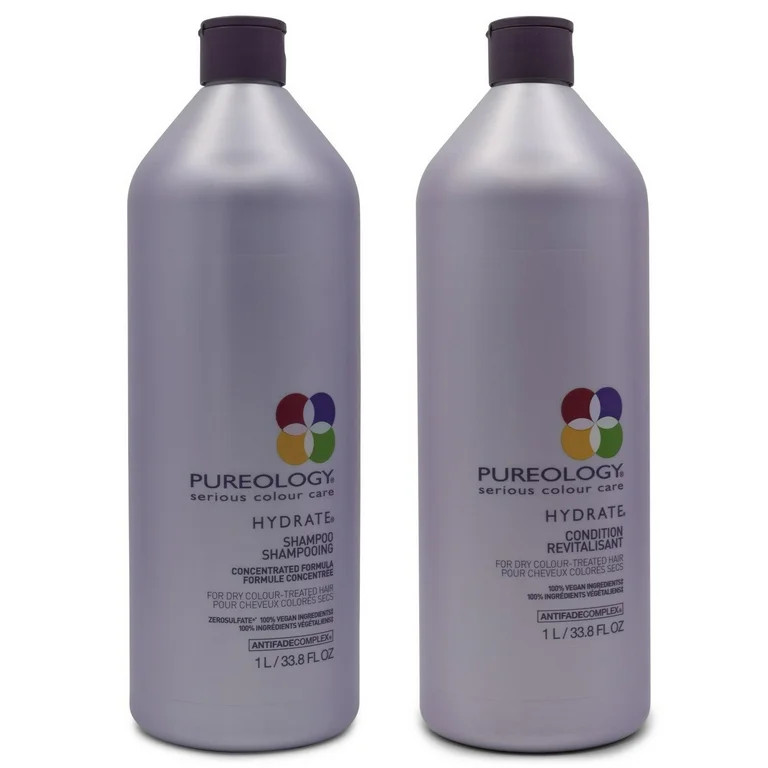 Pureology Hydrate Shampoo and Conditioner Combo Pack 33.8 oz. - Walmart.com | Walmart (US)