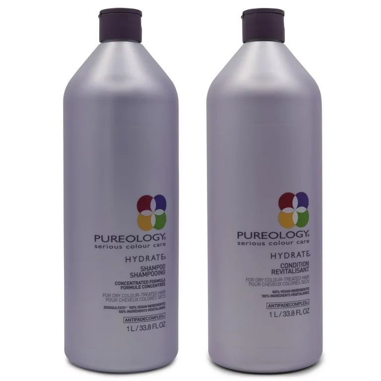 Pureology Hydrate Shampoo and Conditioner Combo Pack 33.8 oz. - Walmart.com | Walmart (US)