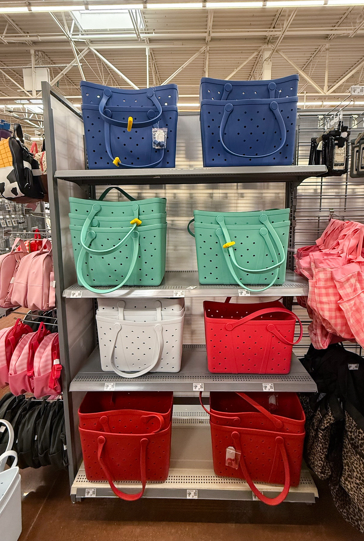Bogg bag lookalike beach bags at Walmart! 

#LTKSwim #LTKTravel #LTKKids