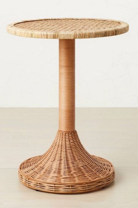 Annie b. / rattan side table / side table / wicker side table / Serena and lily dupe / apartment decor / home decor for less

#LTKsalealert #LTKunder100 #LTKhome
