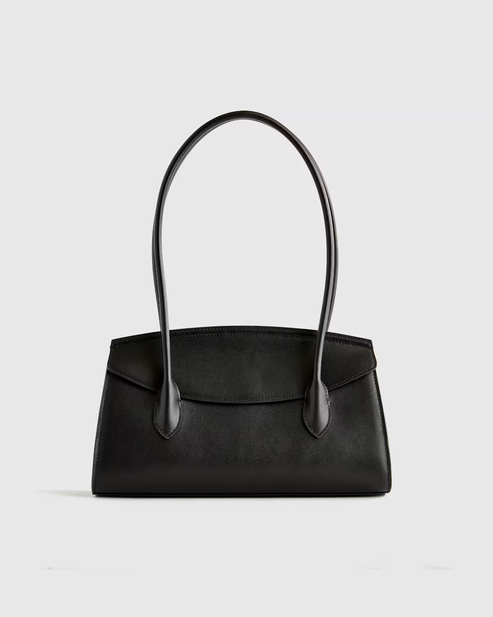 Italian Leather Double Strap Shoulder Bag | Quince