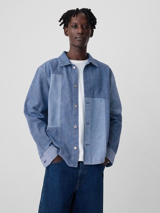 Patchwork Denim Shirt | Gap (US)