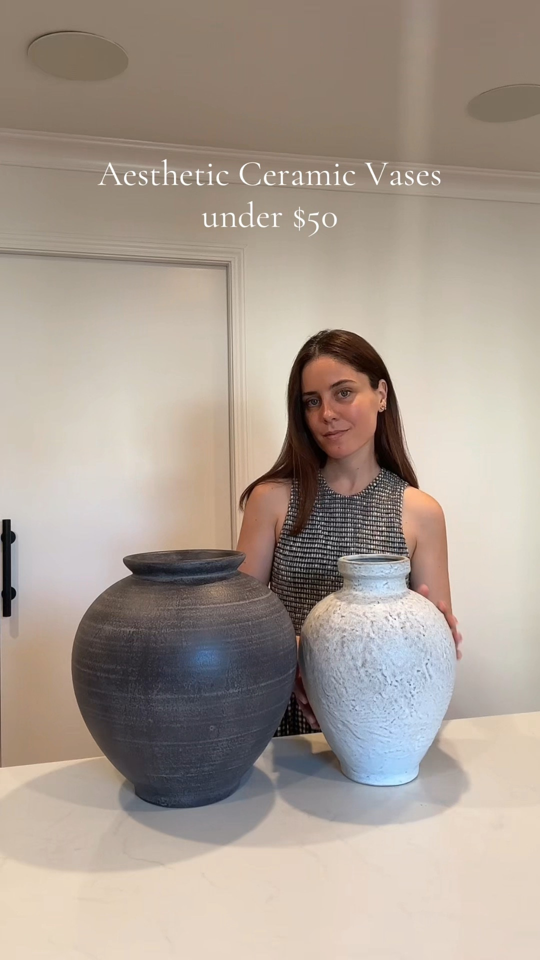 Aesthetic ceramic vases under $50 

Home decor, neutral home aesthetic 

#LTKHome