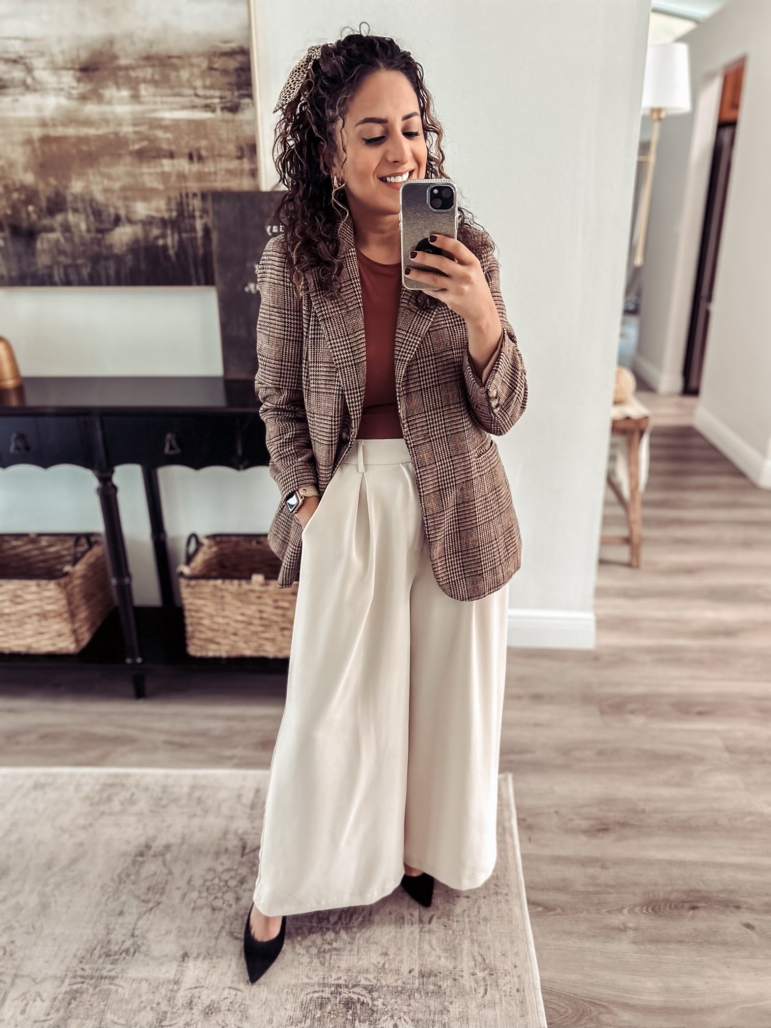 Church ⛪️ OOTD. Fall Style. The top is exactly the same but my color is sold out. 

#LTKStyleTip #LTKFindsUnder50 #LTKOver40