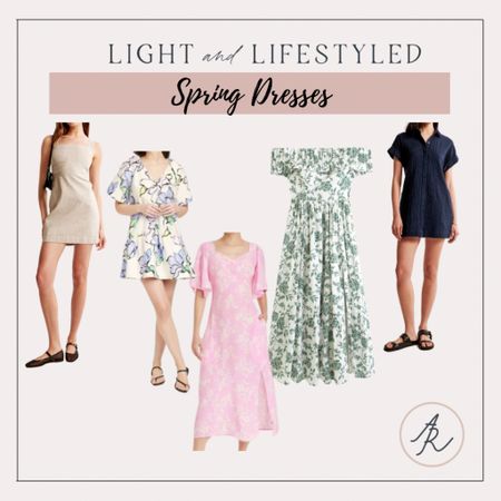 Spring dresses, spring fashion, Abercrombie 

#LTKfindsunder50 #LTKSeasonal #LTKstyletip